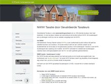 Tablet Screenshot of gevalideerdetaxateurs.nl